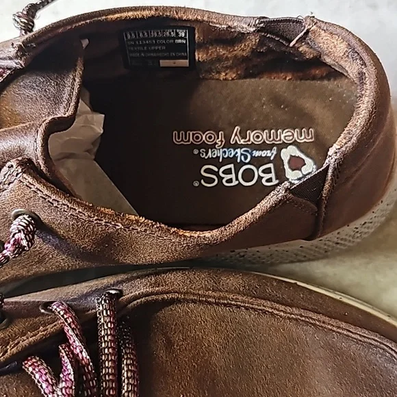 Skechers Bobs Skipper-Sandbar Social Slip On Women’s Size 9.5 Brown - Picture 12 of 13